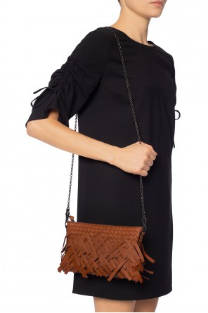 Shoulder bag with a braid and fringes, zdjęcie 2 Shoulder bag with a braid and fringes od Bottega Veneta